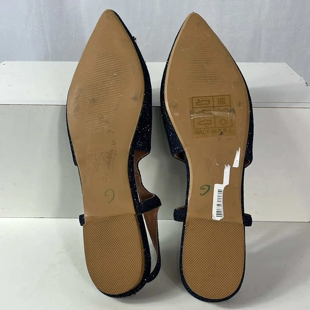 Anthropologie‎ Vanessa Wu Embellished City Flats.